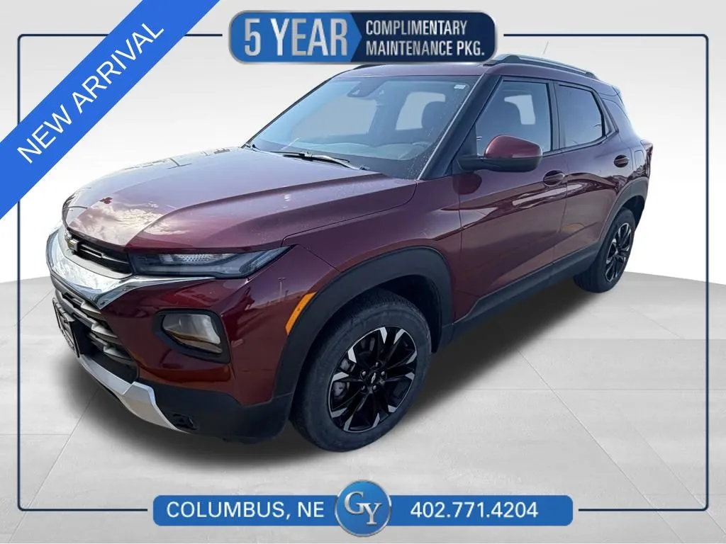 Red 2023 Chevrolet TrailBlazer LT for sale in Columbus, NE