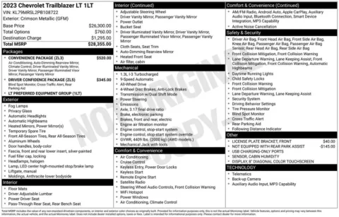 Photos of 2023 Chevrolet TrailBlazer LT for sale in Columbus, NE at Gregg Young Toyota of Columbus