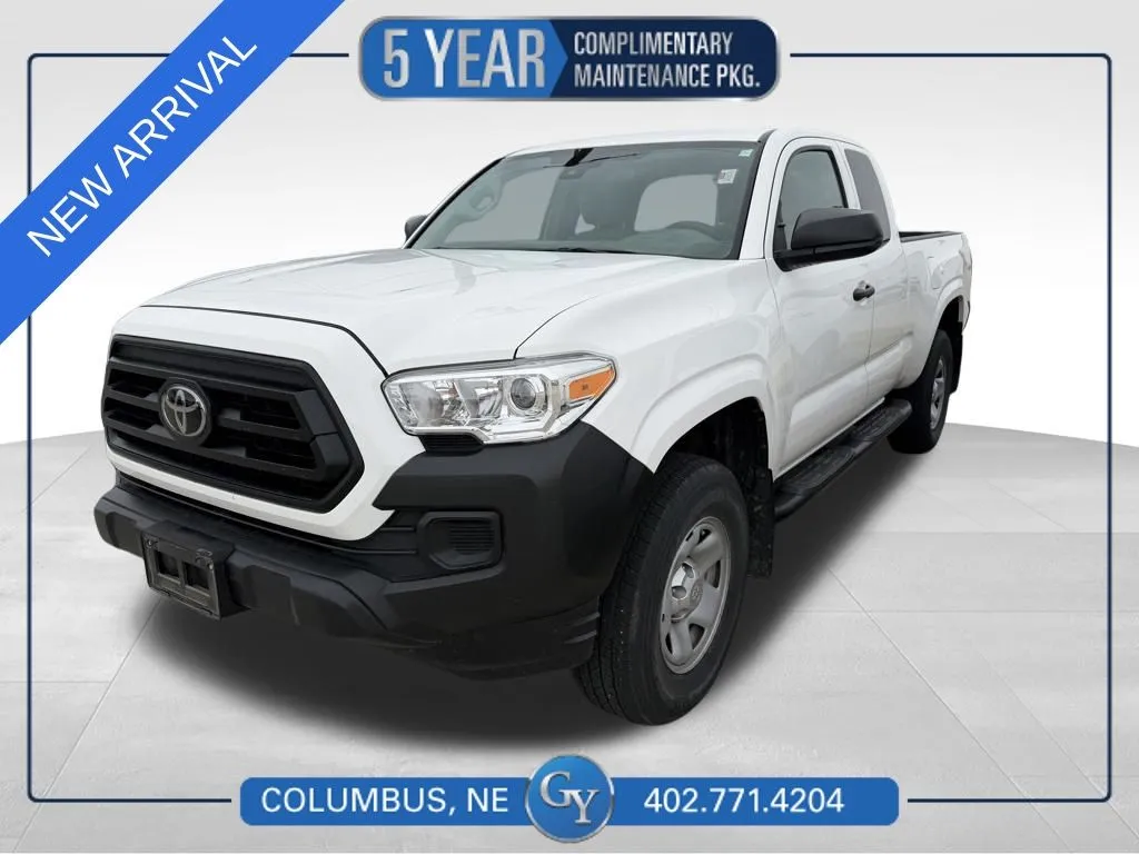 White 2023 Toyota Tacoma SR for sale in Columbus, NE