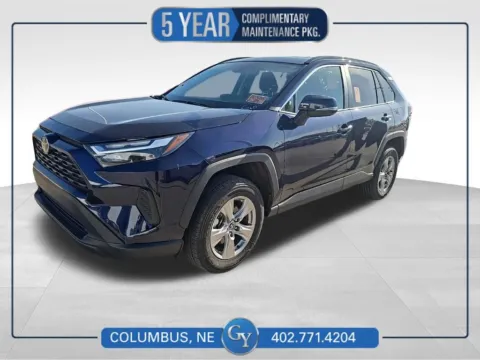 Blue 2025 Toyota RAV4 XLE for sale in Columbus, NE