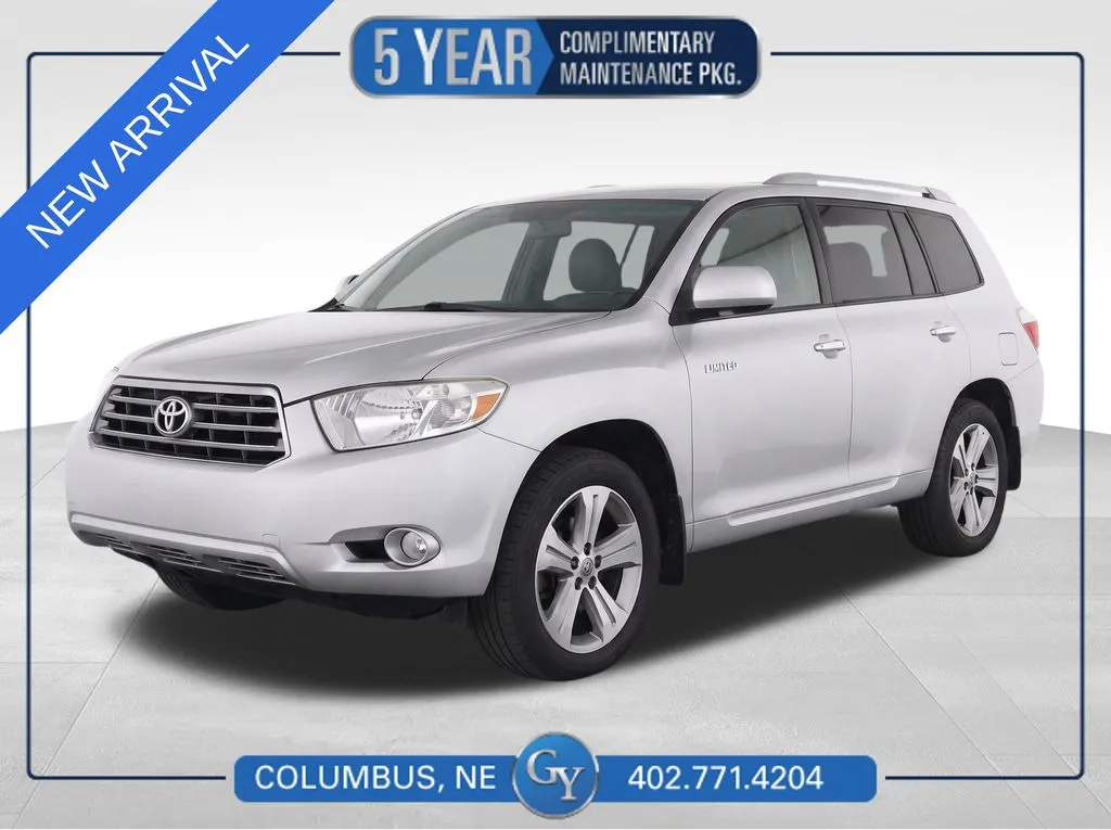 Silver 2009 Toyota Highlander Limited for sale in Columbus, NE