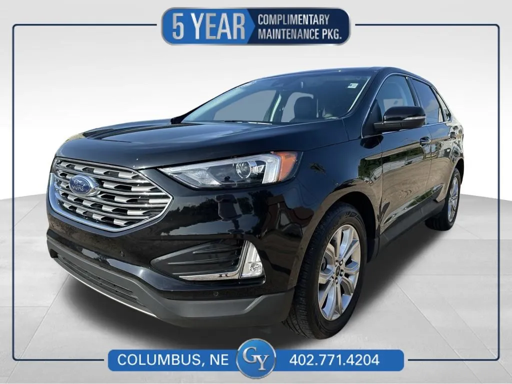 Black 2024 Ford Edge Titanium for sale in Columbus, NE