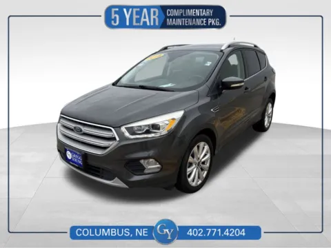 Gray 2018 Ford Escape Titanium for sale in Columbus, NE