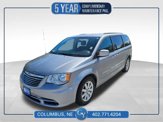 Silver 2016 Chrysler Town & Country Touring for sale in Columbus, NE