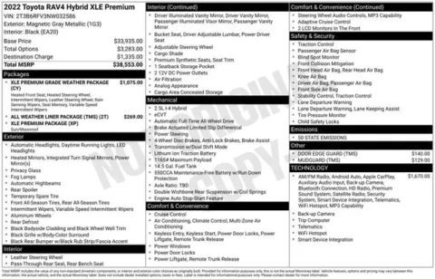 Photos of 2022 Toyota RAV4 Hybrid XLE Premium for sale in Columbus, NE at Gregg Young Toyota of Columbus