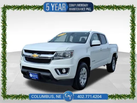 White 2018 Chevrolet Colorado LT for sale in Columbus, NE