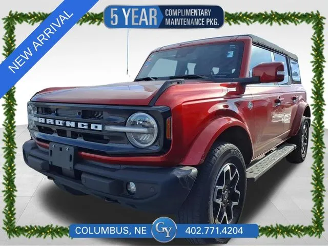 Red 2023 Ford Bronco Badlands for sale in Columbus, NE
