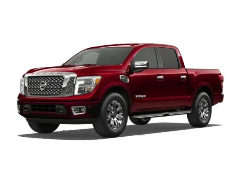 Blue 2017 Nissan Titan Platinum Reserve for sale in Columbus, NE
