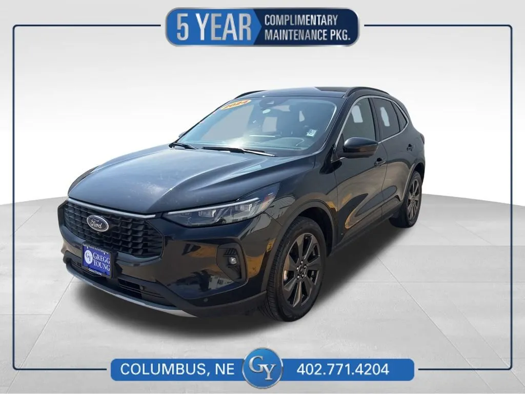 Black 2024 Ford Escape Platinum for sale in Columbus, NE