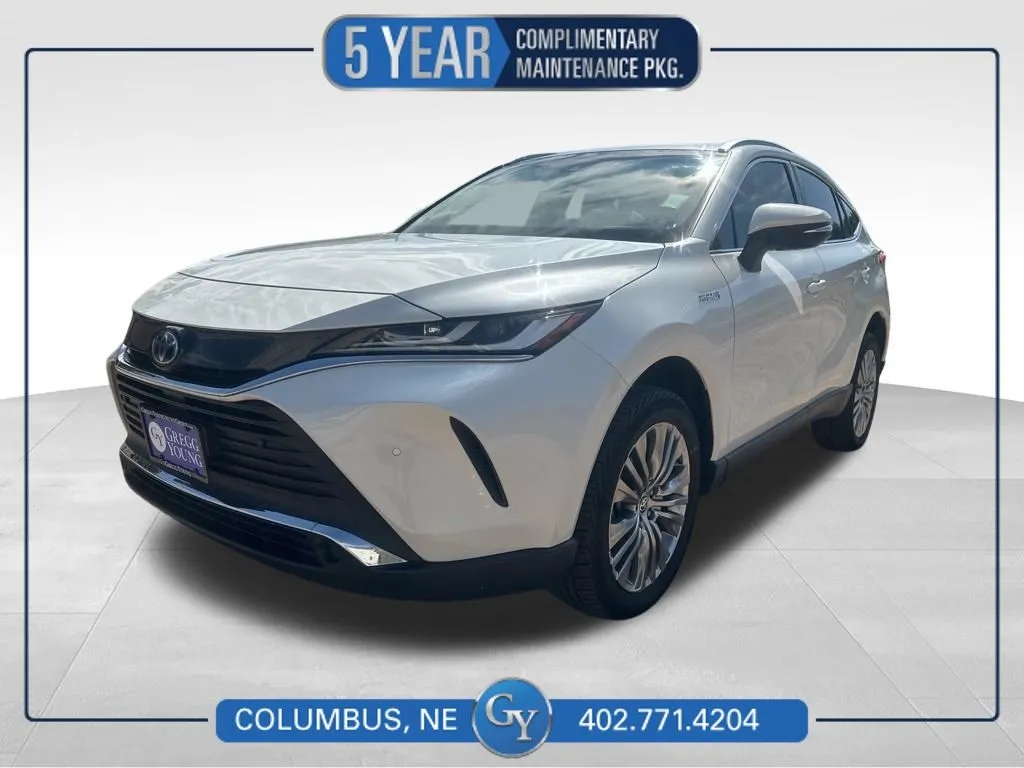 White 2021 Toyota Venza XLE for sale in Columbus, NE