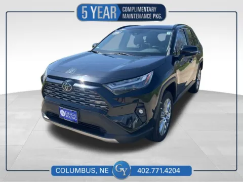 Black 2022 Toyota RAV4 Limited for sale in Columbus, NE