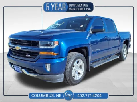 Blue 2018 Chevrolet Silverado 1500 LT for sale in Columbus, NE