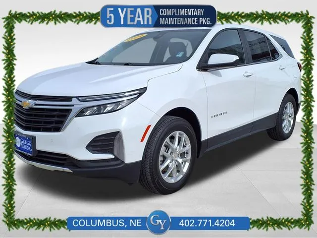 White 2024 Chevrolet Equinox LT for sale in Columbus, NE