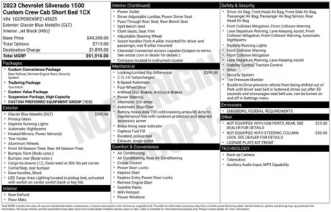 Photos of 2023 Chevrolet Silverado 1500 Custom for sale in Columbus, NE at Gregg Young Toyota of Columbus