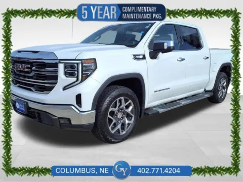 White 2023 GMC Sierra 1500 SLT for sale in Columbus, NE