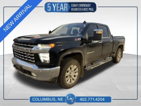 Black 2022 Chevrolet Silverado 2500HD LTZ for sale in Columbus, NE