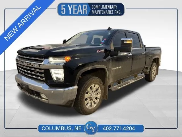 Black 2022 Chevrolet Silverado 2500HD LTZ for sale in Columbus, NE