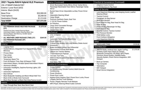 Photos of 2021 Toyota RAV4 Hybrid XLE Premium for sale in Columbus, NE at Gregg Young Toyota of Columbus