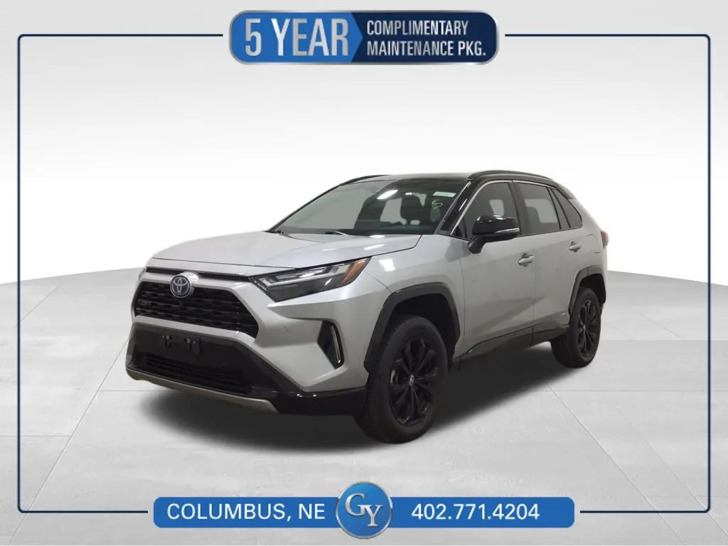 Black 2024 Toyota RAV4 Hybrid XSE for sale in Columbus, NE