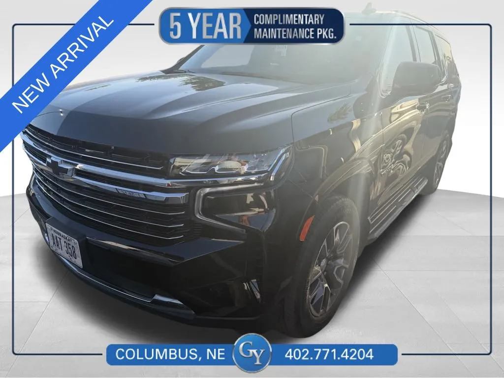 Black 2023 Chevrolet Tahoe LT for sale in Columbus, NE