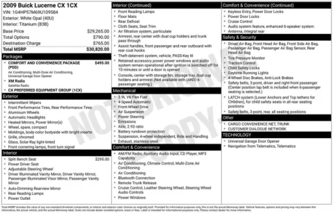 Photos of 2009 Buick Lucerne CX for sale in Columbus, NE at Gregg Young Toyota of Columbus