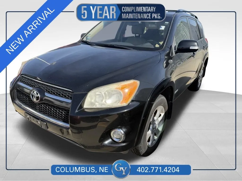 Black 2010 Toyota RAV4 Limited for sale in Columbus, NE