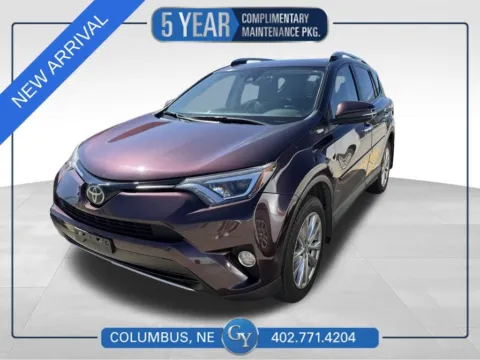 Black 2018 Toyota RAV4 Limited for sale in Columbus, NE