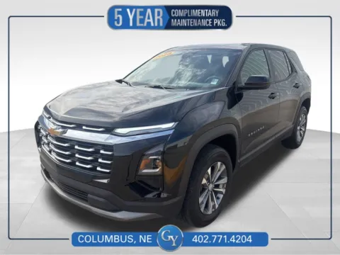 Black 2026 Chevrolet Equinox LT for sale in Columbus, NE