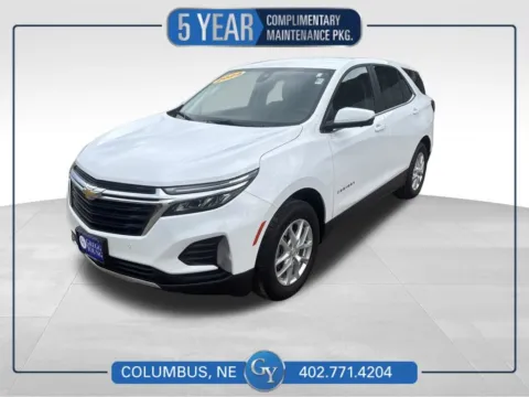 White 2024 Chevrolet Equinox LT for sale in Columbus, NE