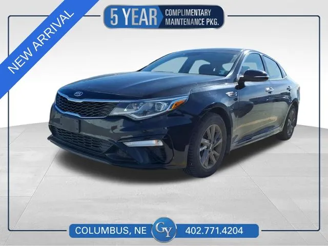Black 2020 Kia Optima LX for sale in Columbus, NE