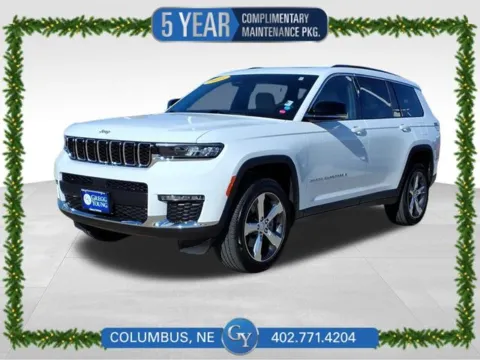 White 2025 Jeep Grand Cherokee L Limited for sale in Columbus, NE