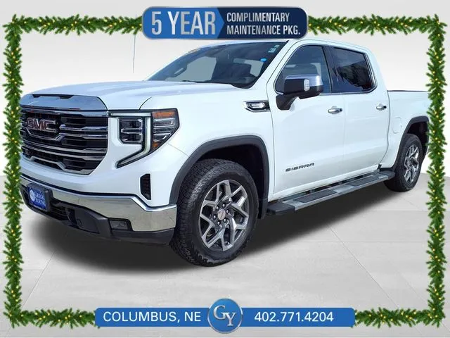 White 2023 GMC Sierra 1500 SLT for sale in Columbus, NE