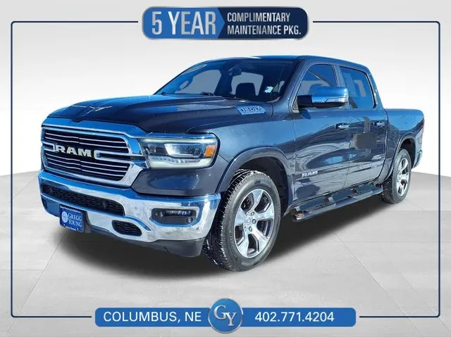 Blue 2019 Ram 1500 Laramie for sale in Columbus, NE