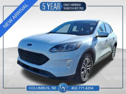 White 2022 Ford Escape SEL for sale in Columbus, NE