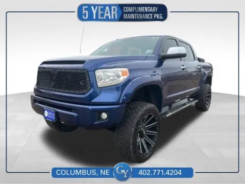 Blue 2015 Toyota Tundra Platinum for sale in Columbus, NE