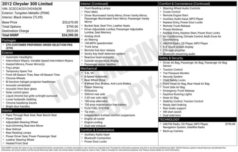 Photos of 2012 Chrysler 300 Limited for sale in Columbus, NE at Gregg Young Toyota of Columbus