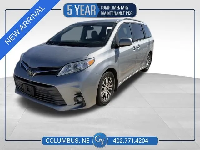 Silver 2020 Toyota Sienna XLE for sale in Columbus, NE