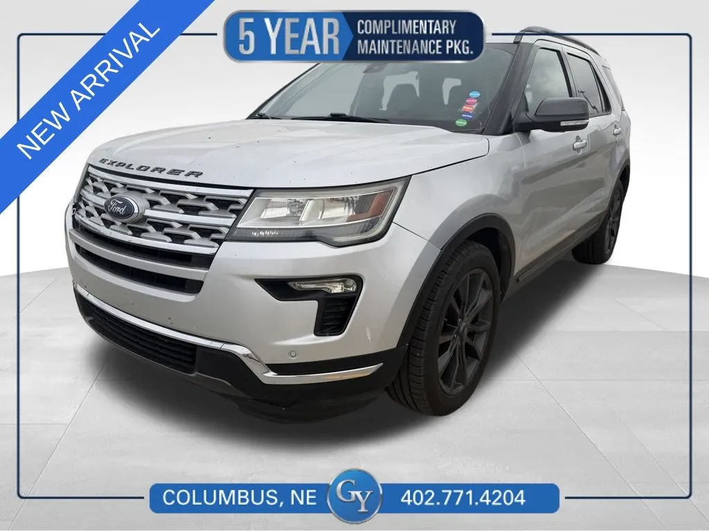 Silver 2019 Ford Explorer XLT for sale in Columbus, NE