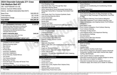 Photos of 2024 Chevrolet Colorado Z71 for sale in Columbus, NE at Gregg Young Toyota of Columbus