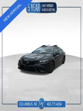 Black 2021 Toyota Camry SE for sale in Columbus, NE