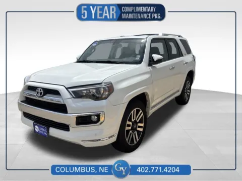 White 2016 Toyota 4Runner Limited for sale in Columbus, NE