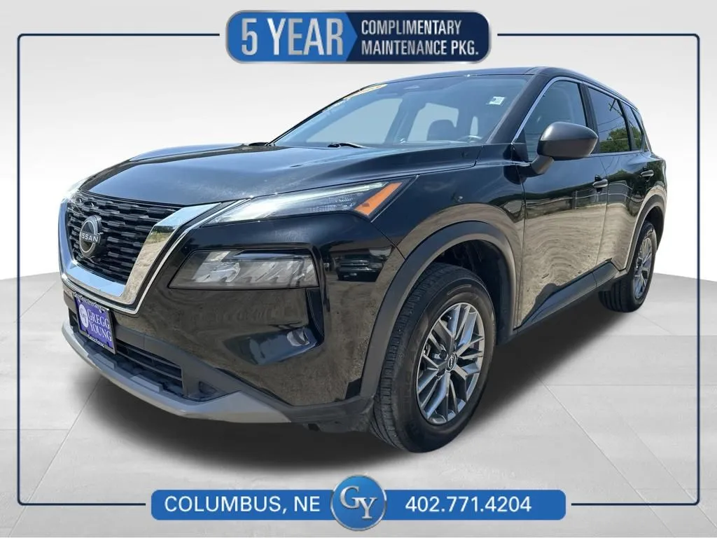 Black 2023 Nissan Rogue S for sale in Columbus, NE