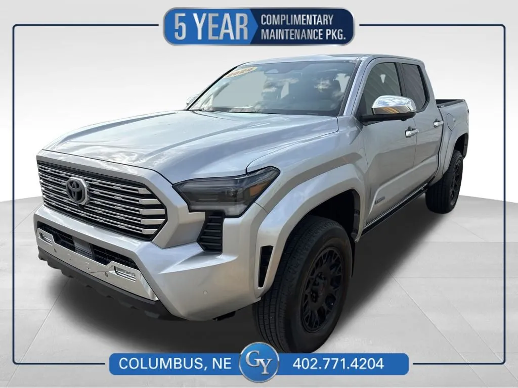 Silver 2024 Toyota Tacoma Limited for sale in Columbus, NE