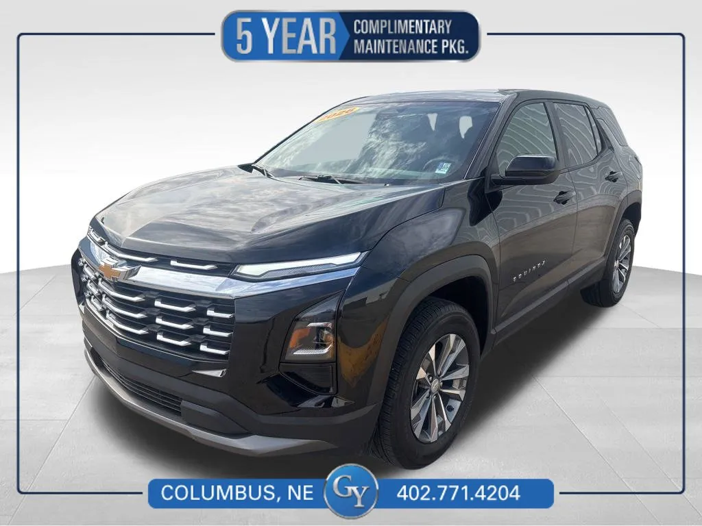 Black 2026 Chevrolet Equinox LT for sale in Columbus, NE