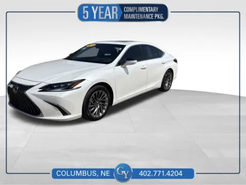 White 2024 Lexus ES 300h Ultra Luxury for sale in Columbus, NE