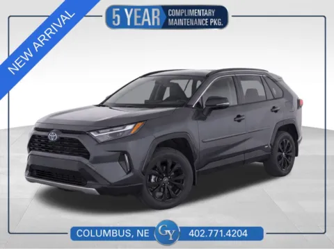 Black 2023 Toyota RAV4 Hybrid XSE for sale in Columbus, NE