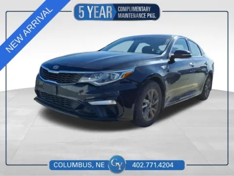 Black 2020 Kia Optima LX for sale in Columbus, NE