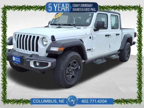 White 2023 Jeep Gladiator Sport for sale in Columbus, NE