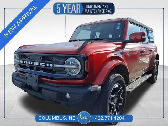 Red 2023 Ford Bronco Badlands for sale in Columbus, NE