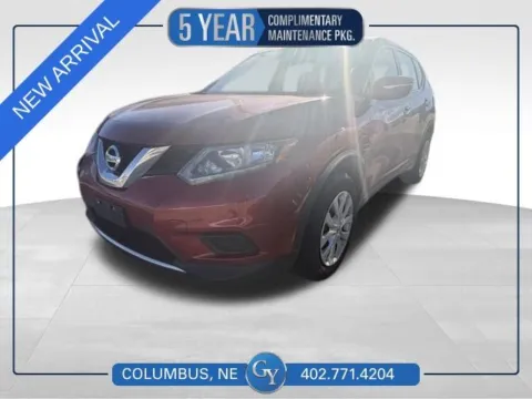 Red 2015 Nissan Rogue S for sale in Columbus, NE